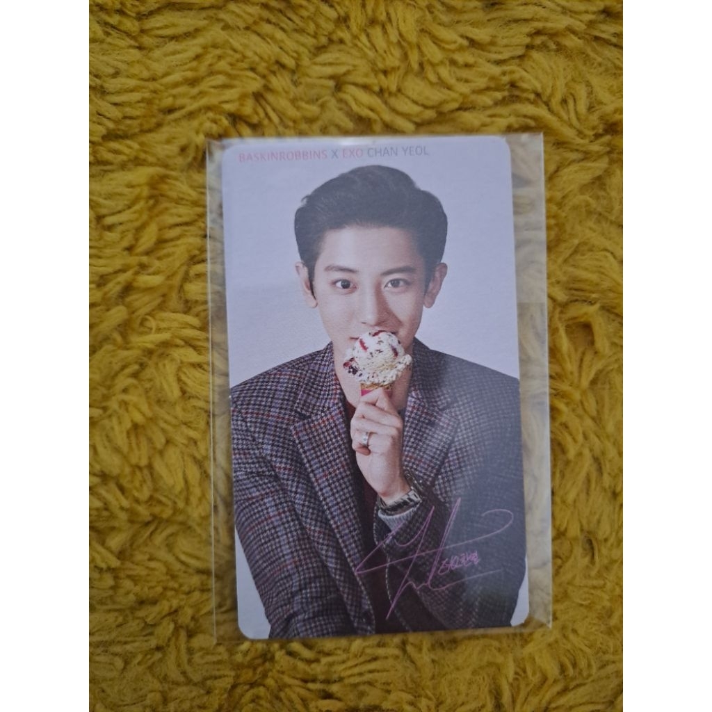 Photocard Chanyeol Nacific