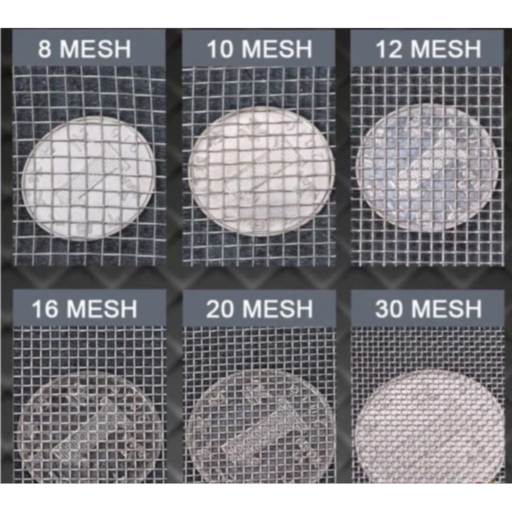 wire mesh 40 ss304 lebar 1meter ( METERAN )