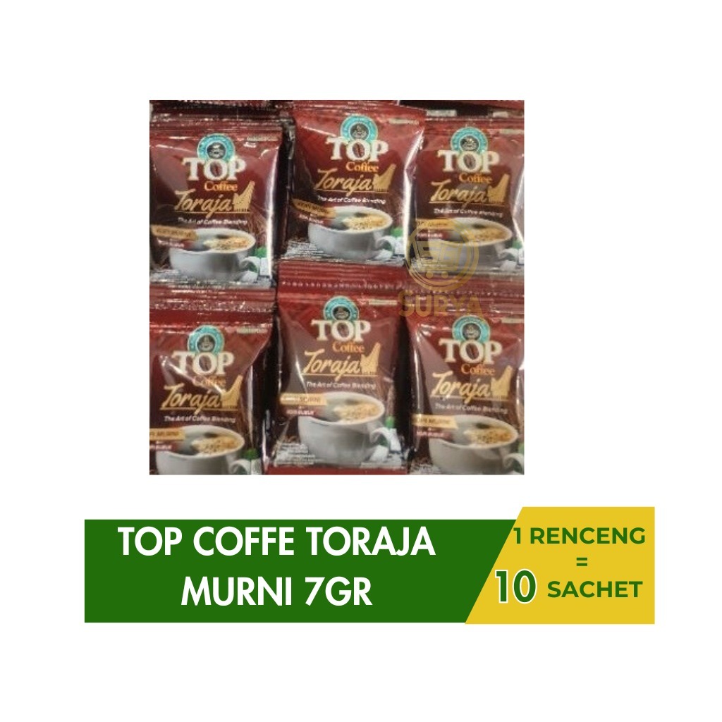 

TOP COFFE TORAJA MURNI 7GR [1 RENTENG ISI 10]