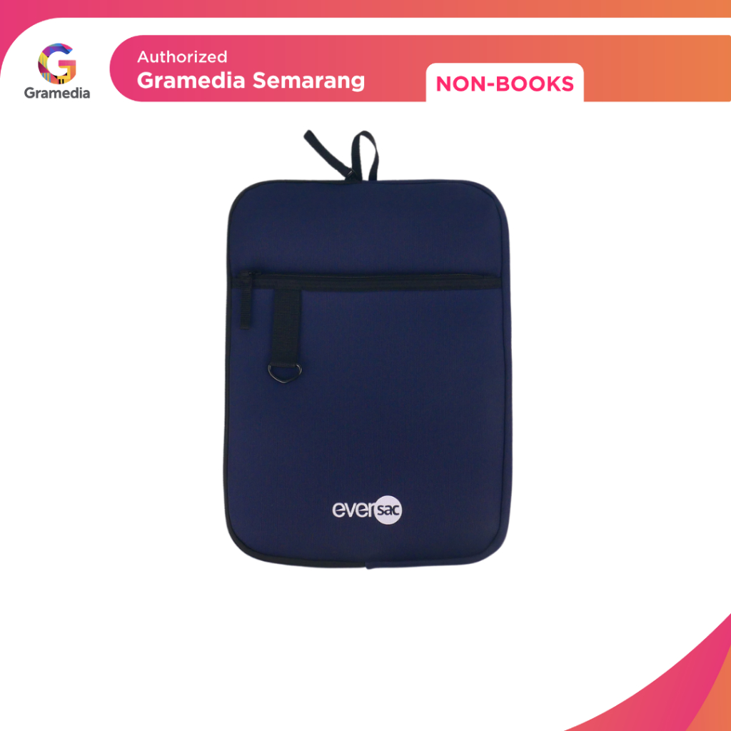Gramedia - Eversac Laptop Sleeve 13" Junio Navy (Eversac)