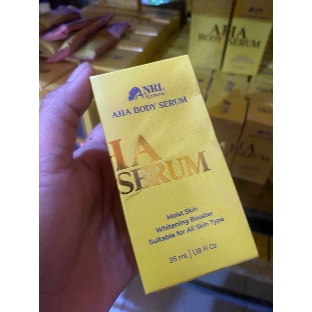 AHA BODY SERUM NRL ORIGINAL 100% BPOM