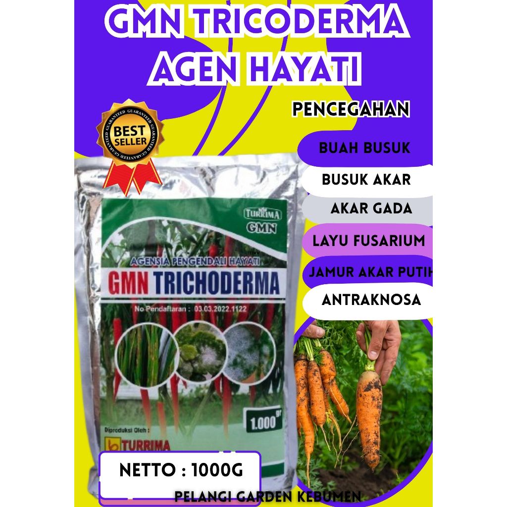 TERBAIK  Trichoderma Biotek, Trichoderma Hamatum Isi 1kg