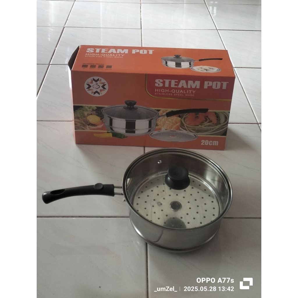 panci kukus / steamer pot