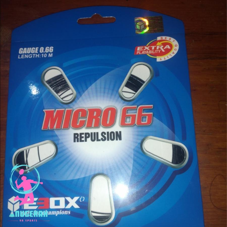 TERBAGUS SENAR RAKET EBOX MIRCO 66 ORIGINAL