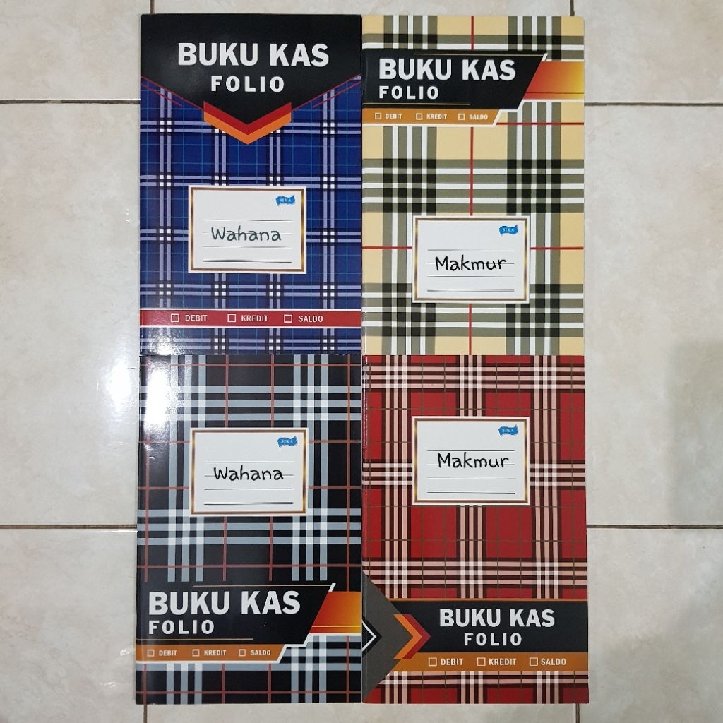 

Buku kas folio sika soft cover
