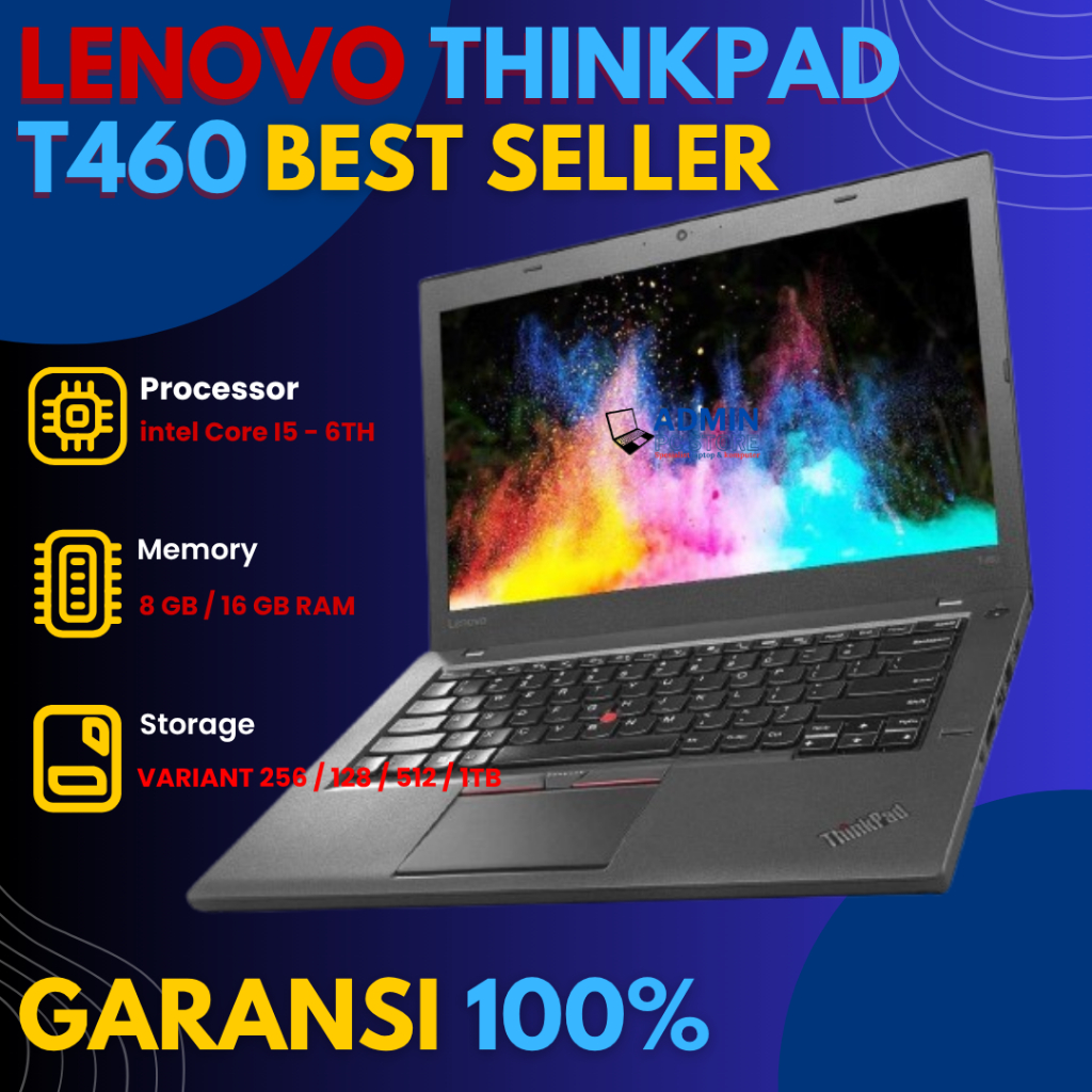 Lenovo ThinkPad T460 Laptop Intel Core i5-6th