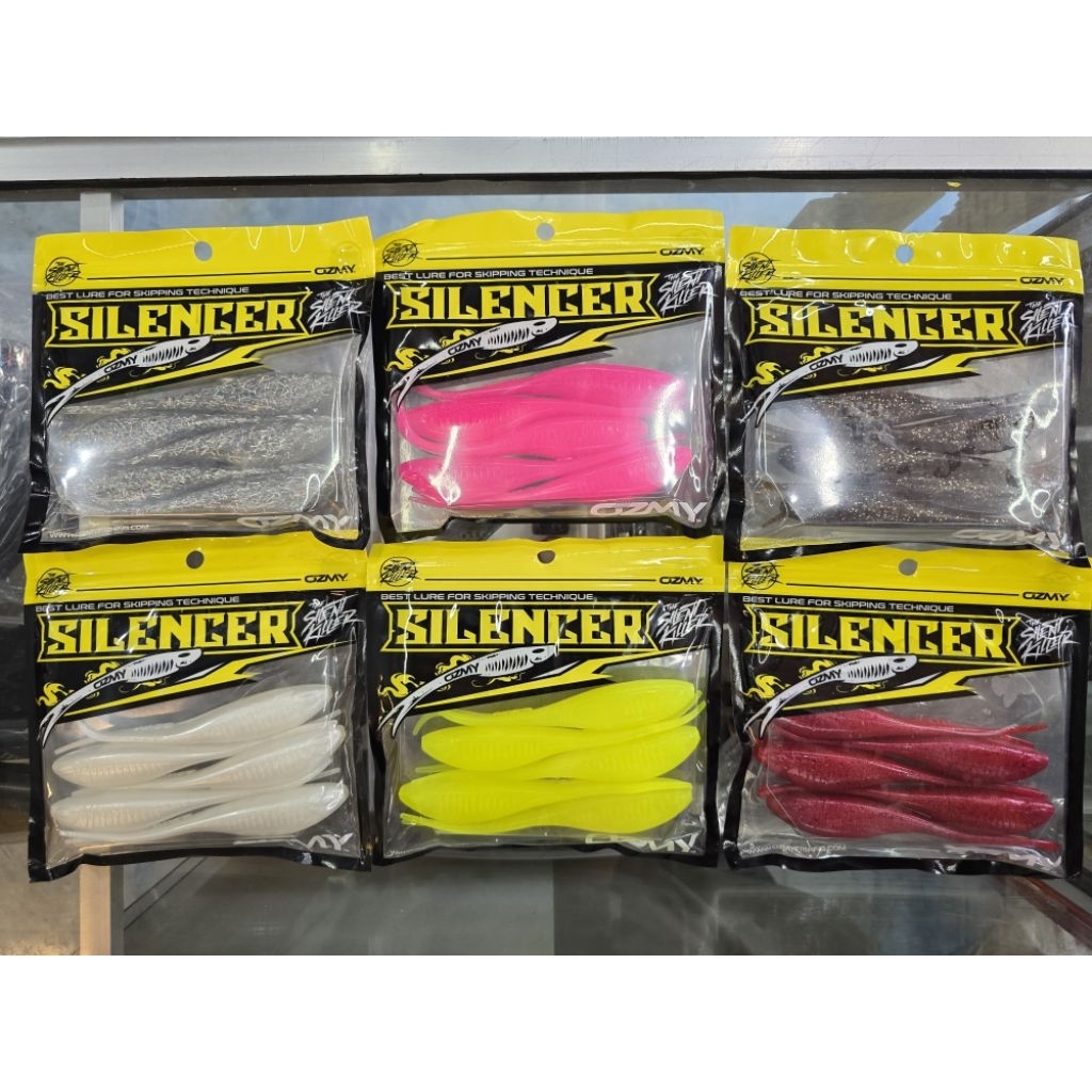 Eceran Umpan Casting Toman Softlure Ozmy Baby Silencer 12cm Bonus Wormhook