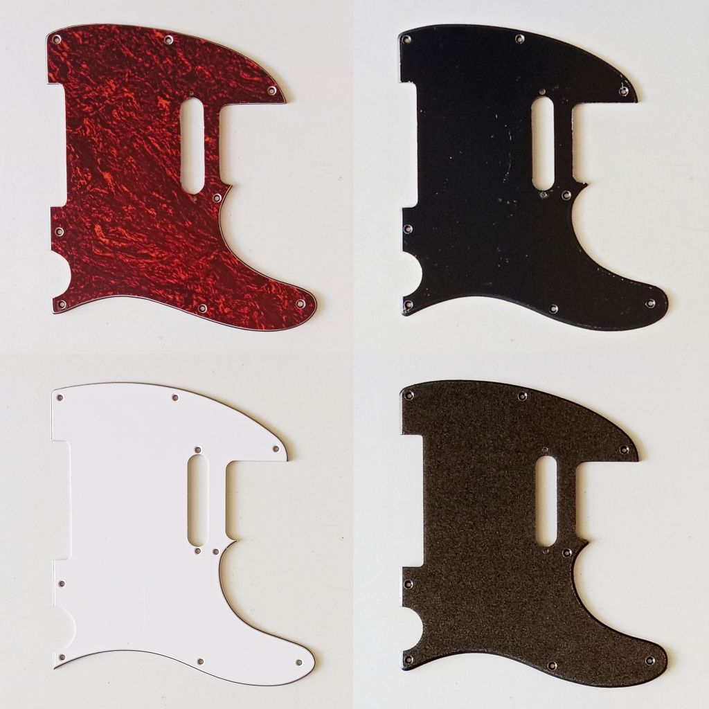 Pickguard gitar telecaster squier fender original utk seri bullet california affinity standard vinta