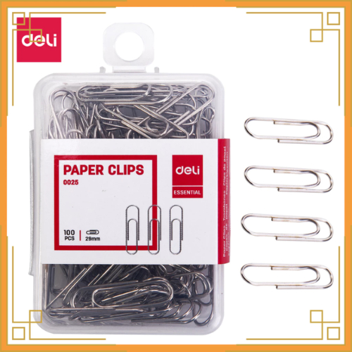 

Deli Paper Clip 0025 29mm