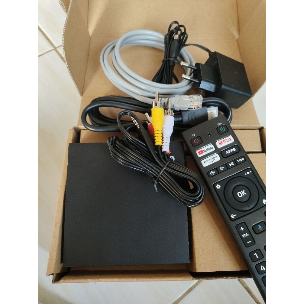 STB ANDROID ZTE B866F FULLSET