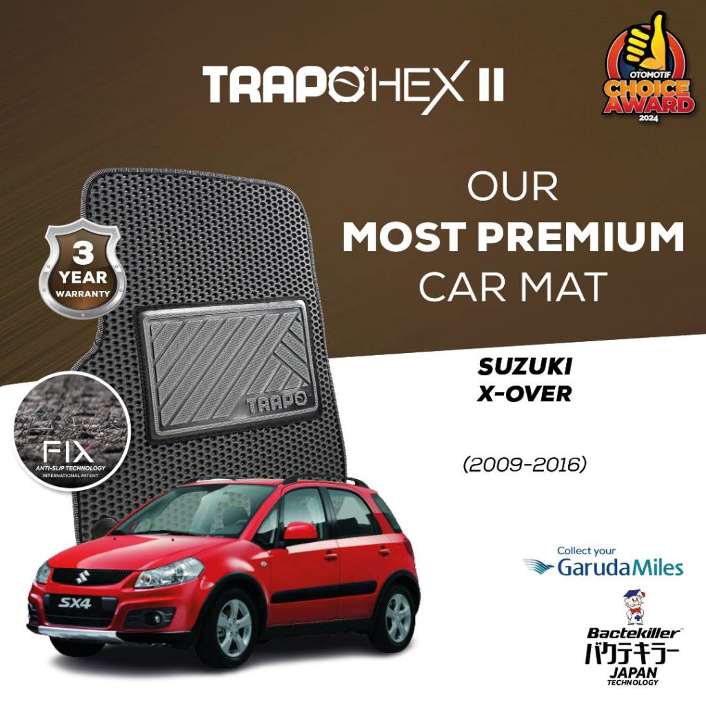 Karpet Mobil Trapo Hex II Suzuki X-Over (2009-2016)