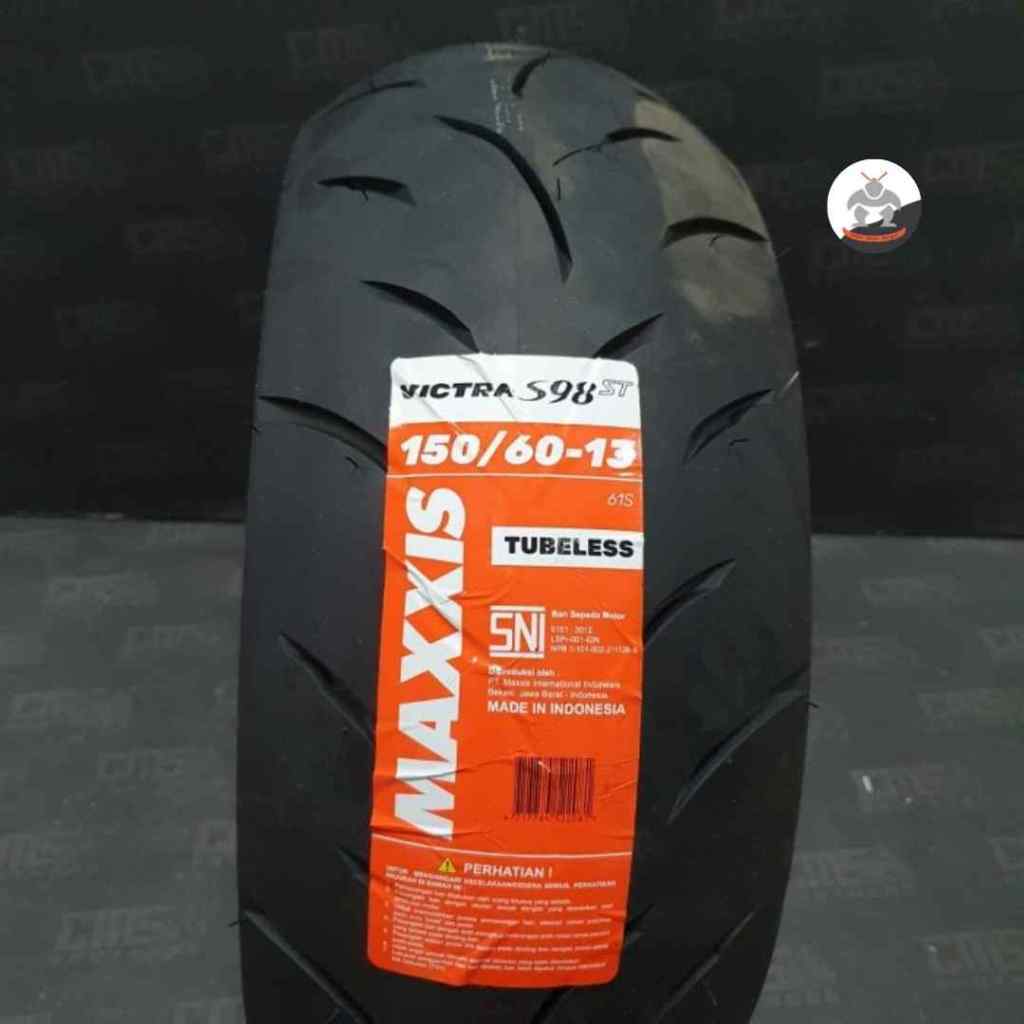 Ban Motor MAXXIS VICTRA S98 ST size 150/60 R13 - Tubeless Ban Belakang NMAX 155,PCX 160,Aerox 155
