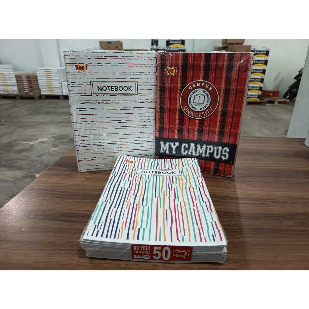 

Buku Tulis You By Kiky Boxy Isi 50 Lembar (10pcs)