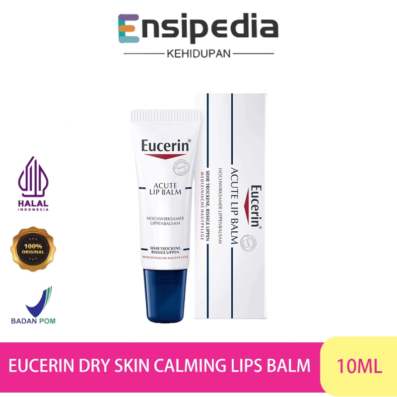 Eucerin Acute Lip Balm Dry Skin Calming Lips Balm 10ml/Eucerin Official Store/Lip Balm Eucerin/Lip B