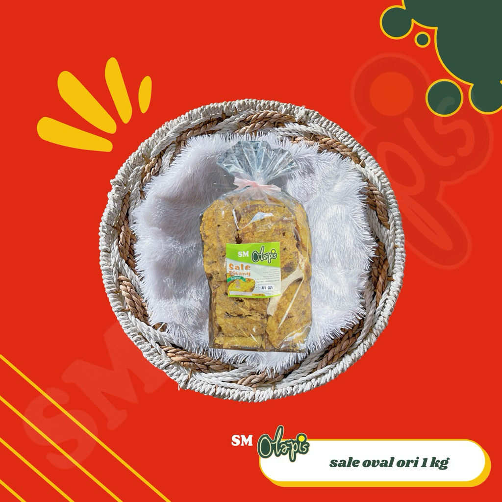 

SALE PISANG OVAL 1 KG OLEH OLEH KHAS CILACAP