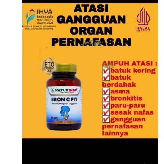bron c fit obat gurah paru gurah pernapasan