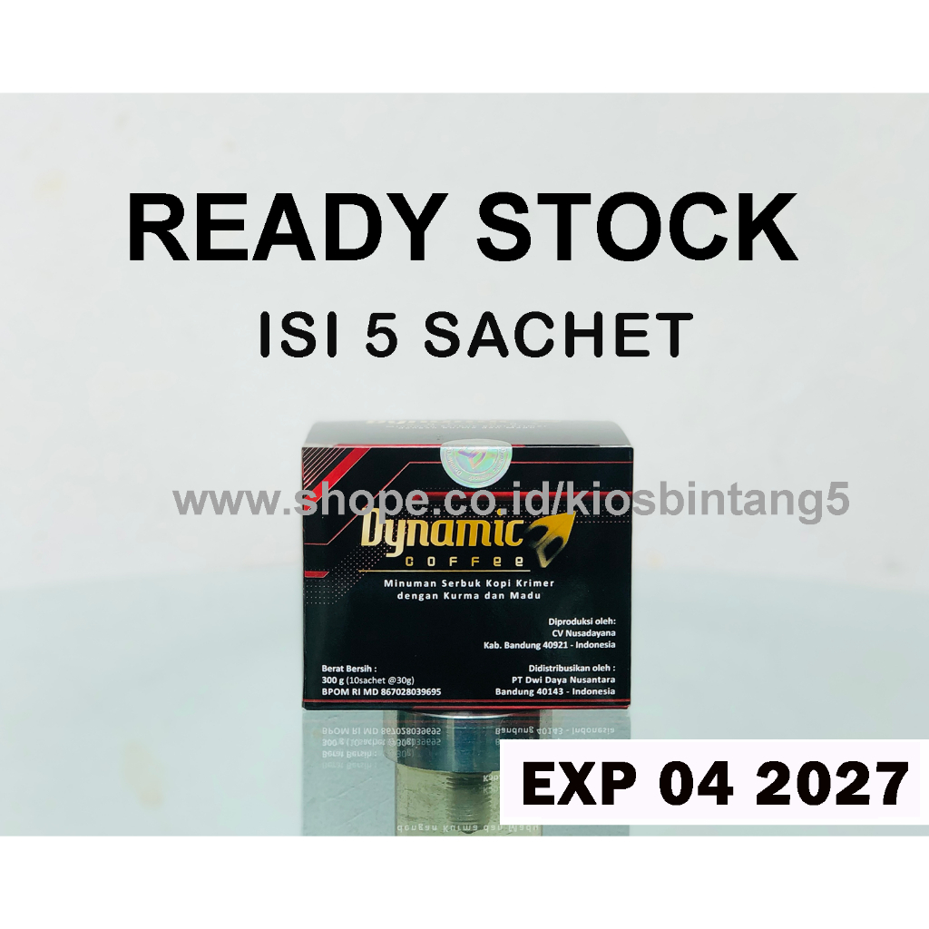 

KOPI DYNAMIC ECER 5 sachet original | kopi dinamik | minuman kopi dynamik