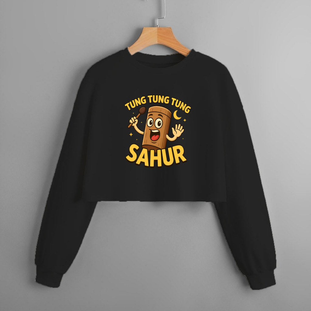 COD KAOS CROP TOP LENGAN PANJANG OVERSIZE /CROP TOP KOREA/CROP WANITA