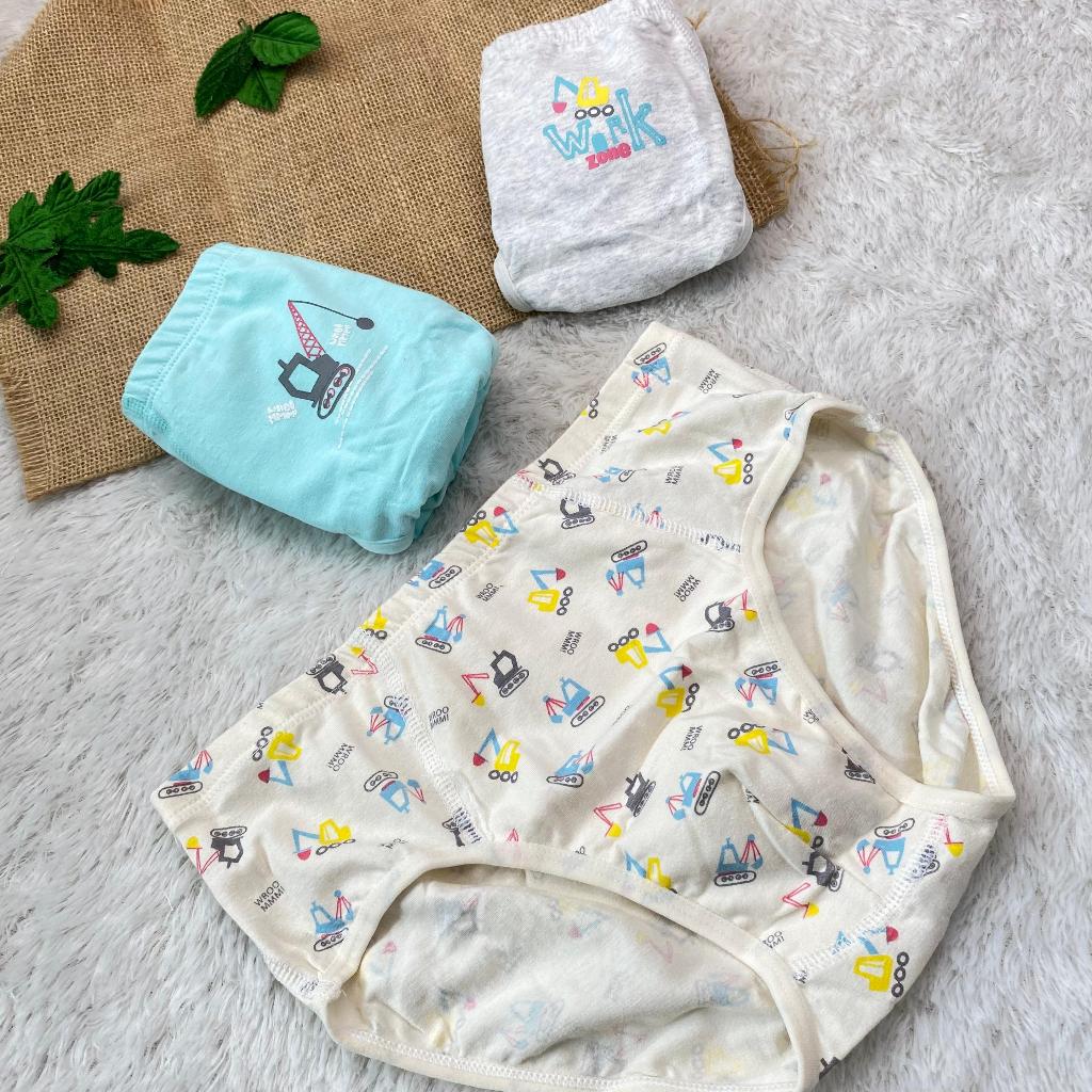Little Hearts by Young Hearts 0703 - Celana Dalam Anak Laki-Laki 3 Pack - 95% Cotton Nyaman Dipakai