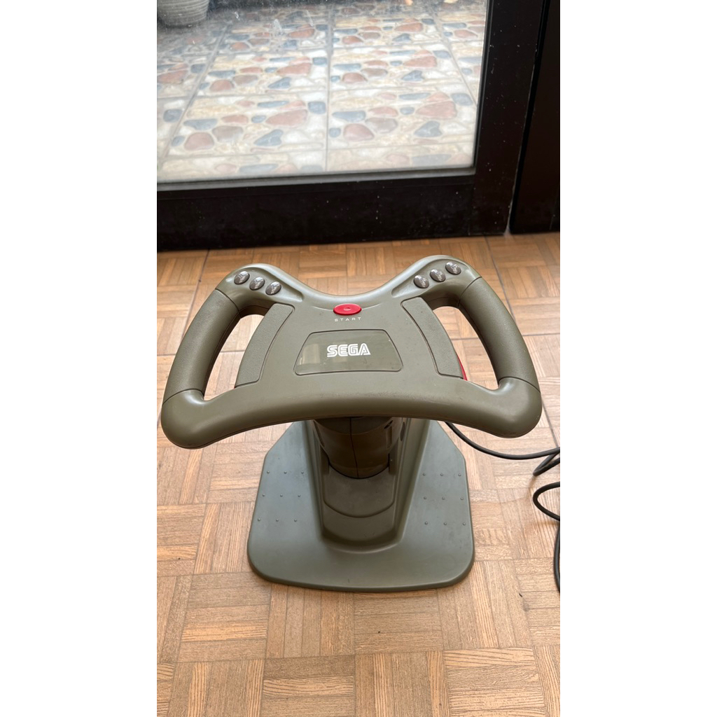 setir Sega saturn/ sega/setir sega/ mainan/ game sega/ sega saturn/ sega saturn racing steering whee
