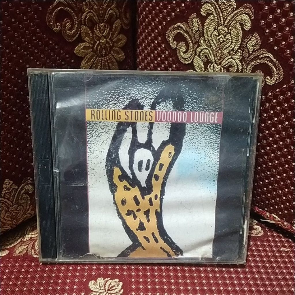 kaset cd original rolling stones voodoo lounge 1994 edisi pertama