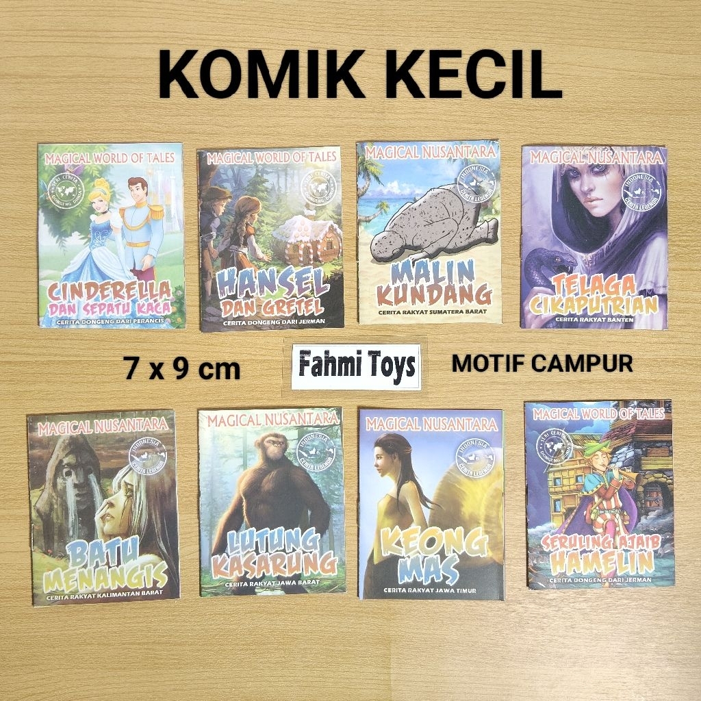 20 pcs KOMIK CERITA KECIL DG buku cerita