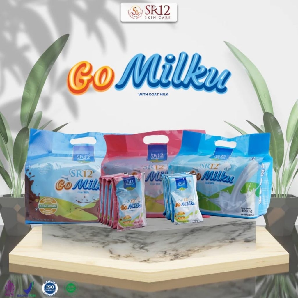 

Go Milku All Varian Pouch Bag 1kg Isi 40 pcs (Susu Kambing Etawa Original/Coklat/Strawberry/Gold)