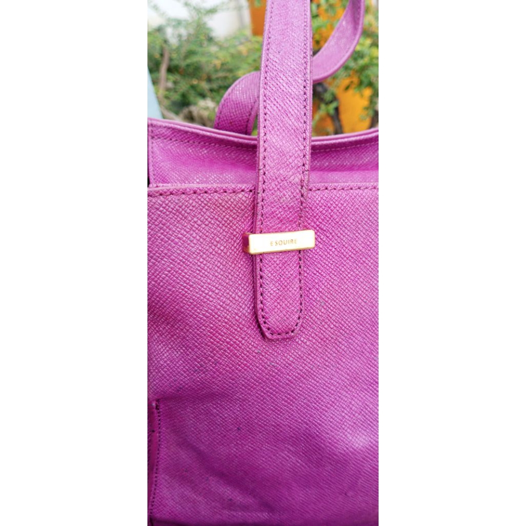 Preloved tas kerja/ kuliah/ jalan tote ESQUIRE