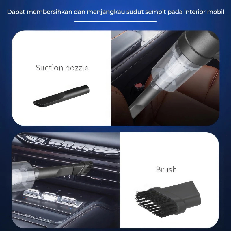 NEW PRODUCT [GARANSI LIMA TAHUN]PORTABLE MINI PANASONIC VACUM CLEANER 1 VACUUM, 2 MANFAAT BERSIHKAN