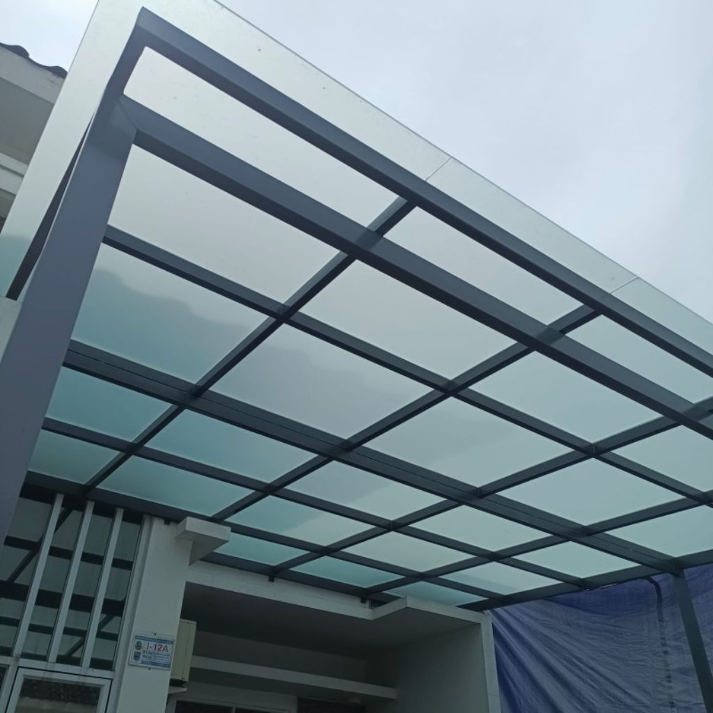 pemasangan kanopi kaca, canopi, canopy