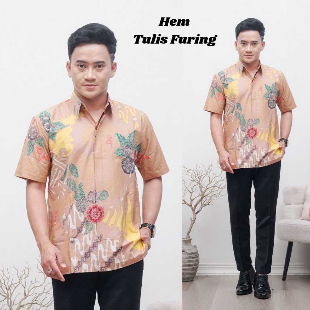 Kemeja Pria Hem Batik Batik Pria Lengan Pendek Hem Batik Jumbo Kemeha Lengan Pendek Kemeja Lengan Pa