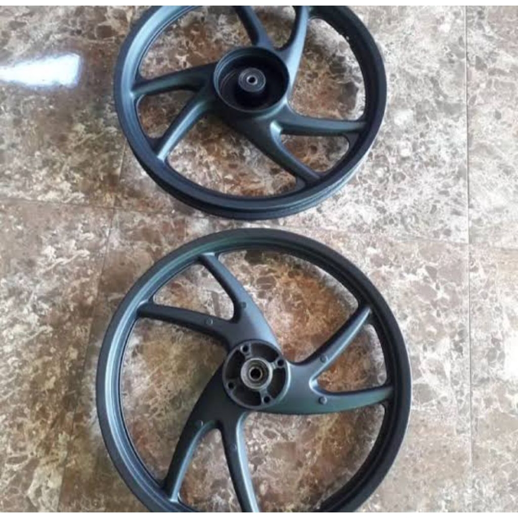 velg roda depan belakang honda revo lama/old supra fit new original copotan