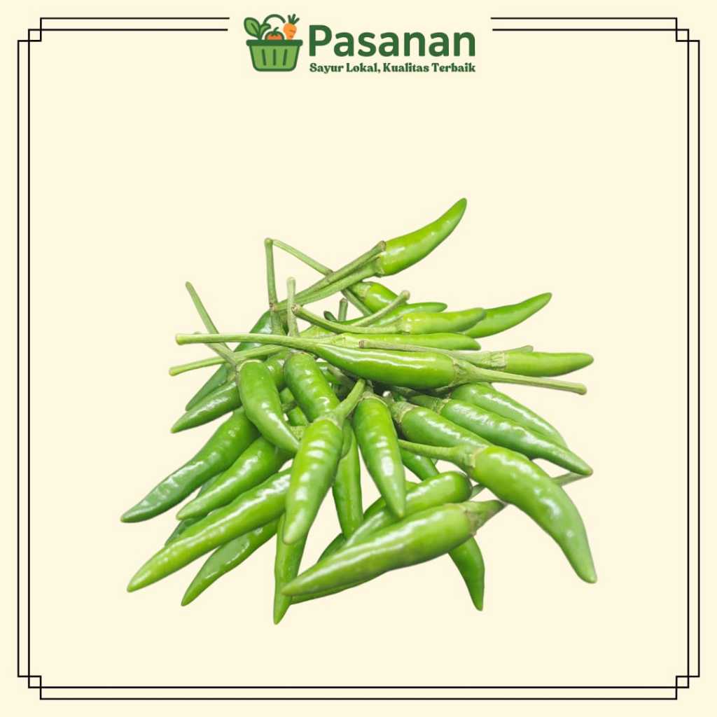 

Cabai Rawit Hijau Segar 250g/1kg Pedas pas Masakan - Pasanan