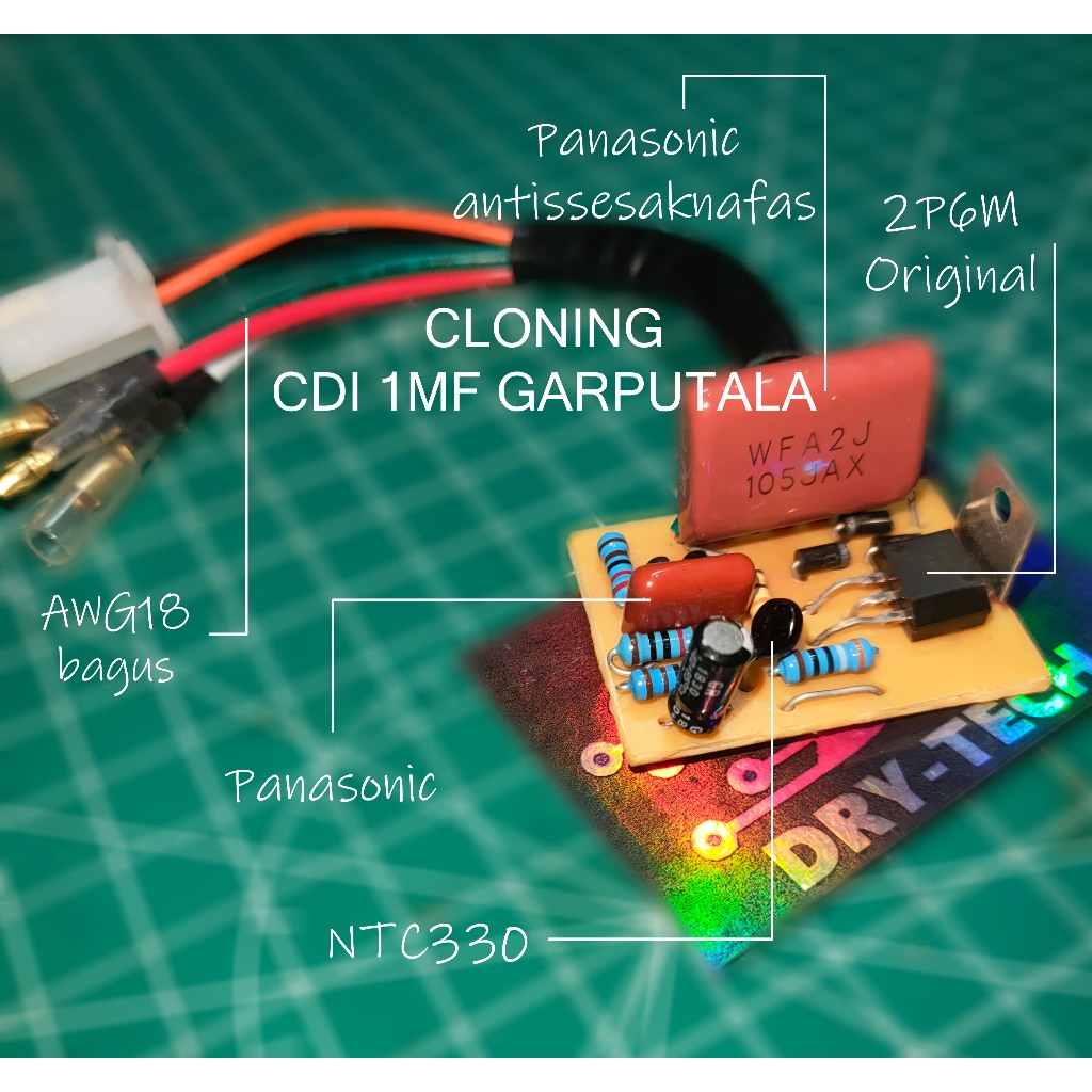 CLONING CDI RX-KING 1MF COBRA ORIGINAL / BAGI YANG DOYAN BERCANDA ATASAN/DRYTECH