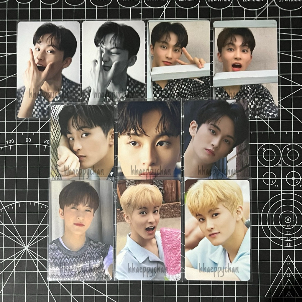 photocard pc official mark dicon 101 set mark bnw mark dilan nct dream nct 127