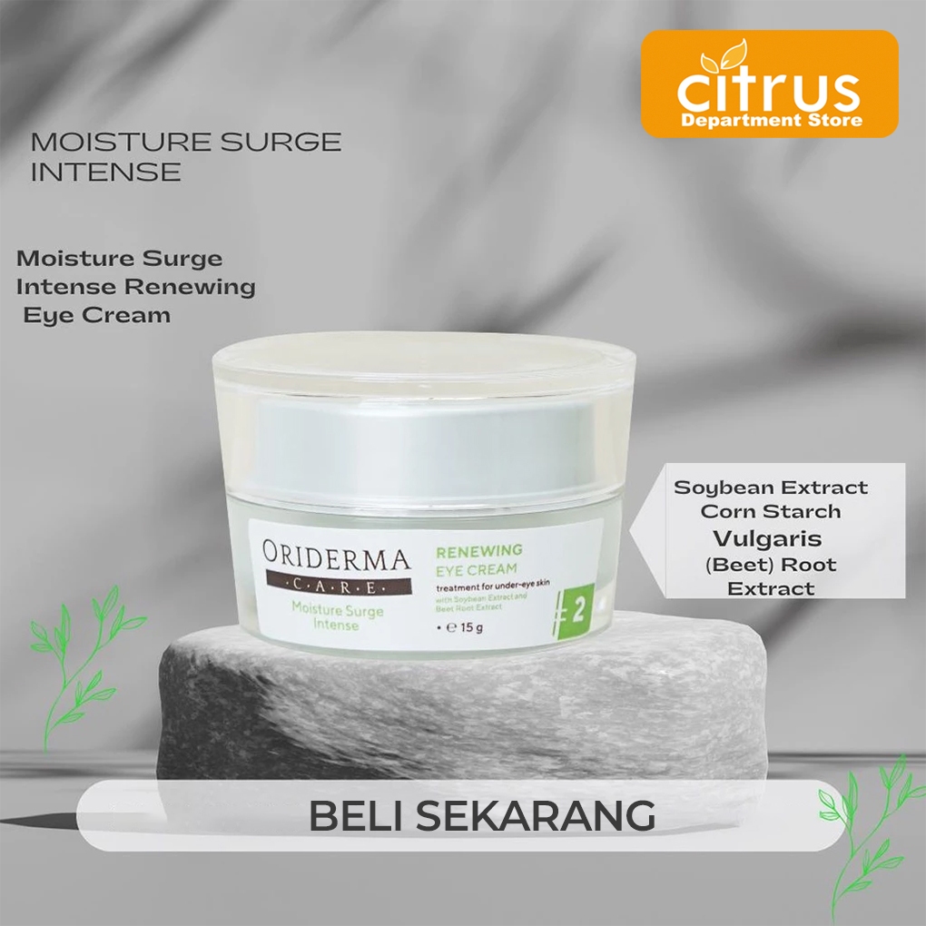 Oriderma Care Moisture Surge Intense Renewing Eye Cream