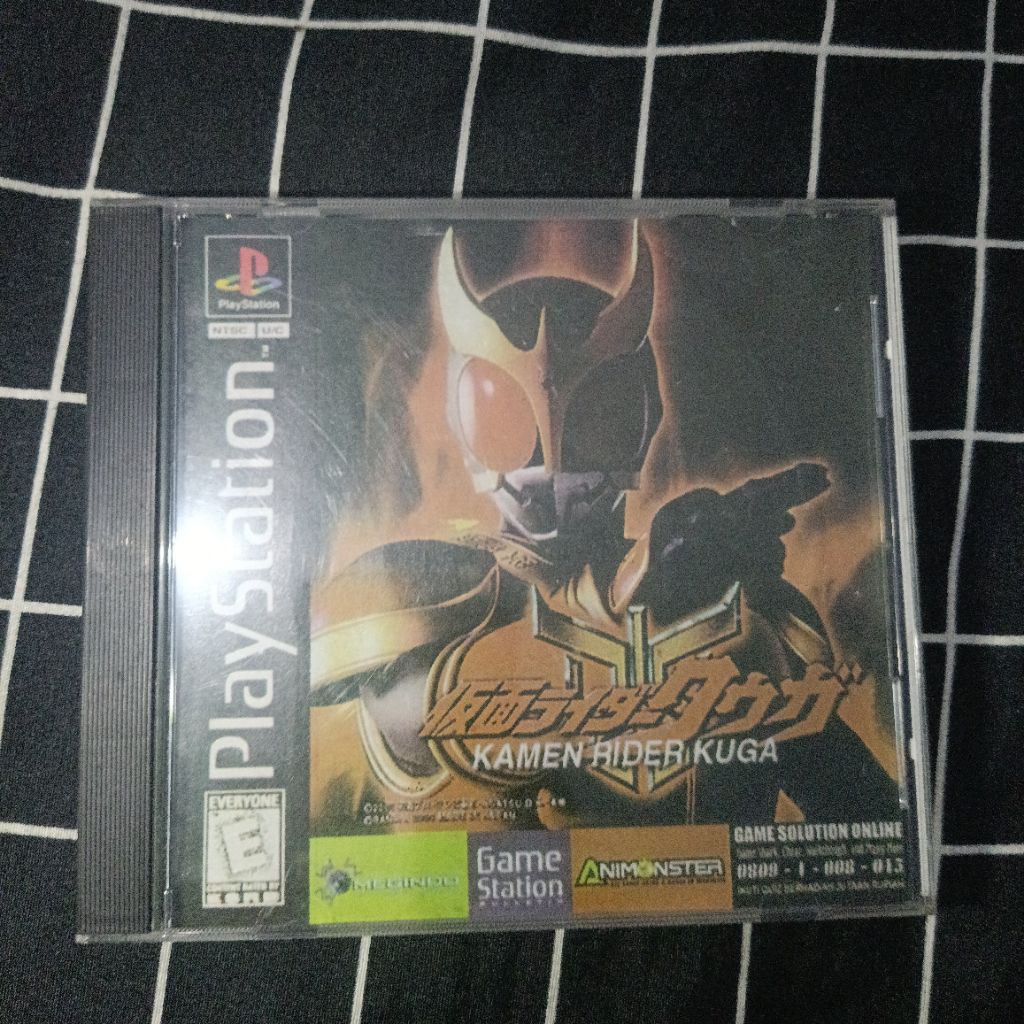 Kaset PS1 Kopab Kamen Rider Kuuga