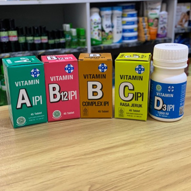 VITAMIN IPI | vitamin A ipi | vitamin B complex ipi | vitamin c ipi | vitamin d3 ipi | vitamin b12 i