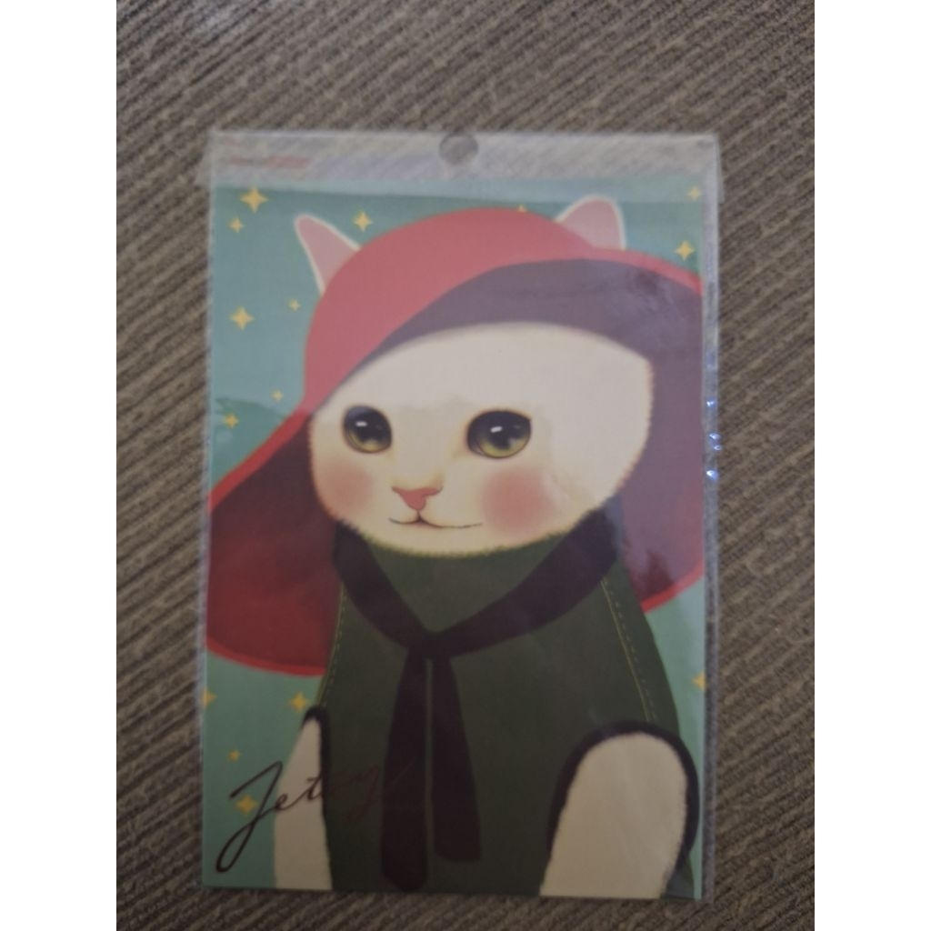

kartu pos kucing jetoy/jetoy cat postcard
