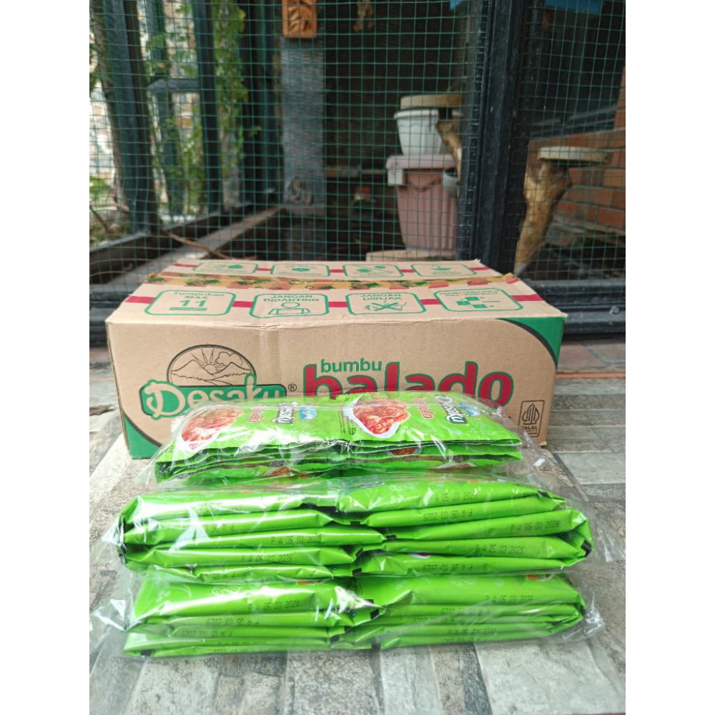 

PROMO Desaku Bumbu Balado Sachet 1 Dus = 12rtg 120 Sachet