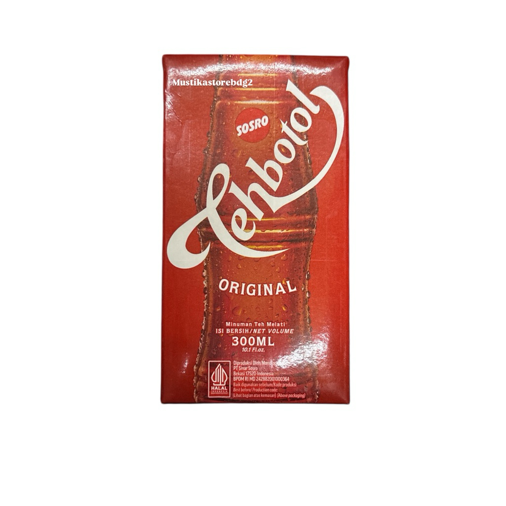 

Teh Botol Sosro Kotak Kemasan 300 ML