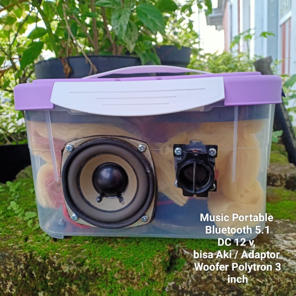 DIY Music speaker bluetooth portable suara jernih Limited