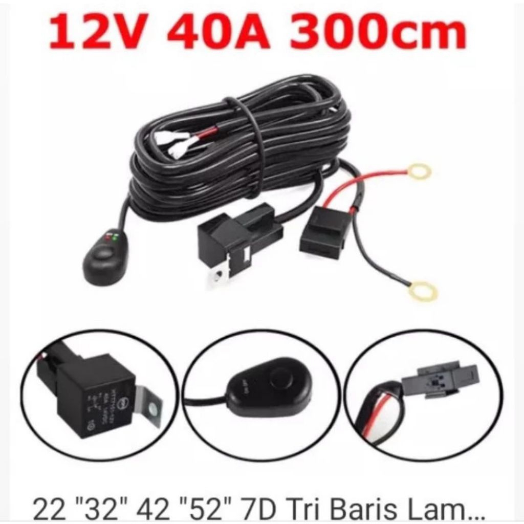 LEDBAR | LED BAR | LAMPU LED BAR | Lampu Sorot LED BAR | Lampu Sorot Led Bar Putih kuning 5 mode 3 r