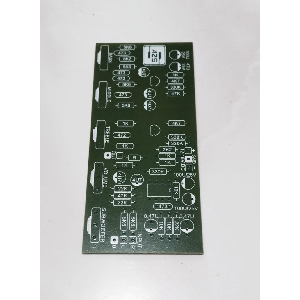 PCB Tone Control Mono Plus Middle Dan Subwoofer