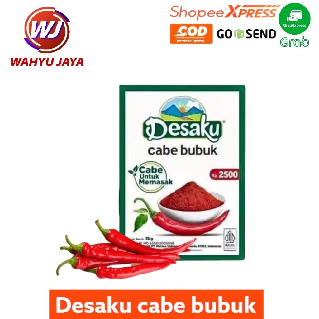 

Desaku cabe bubuk 15gram