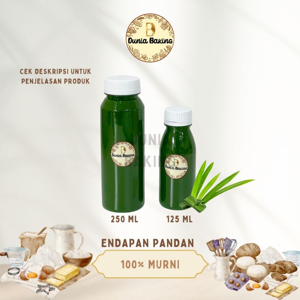 

ENDAPAN PANDAN 250 ML & 125