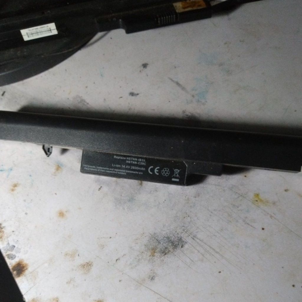 batrai laptop jadul hp 500 bekas