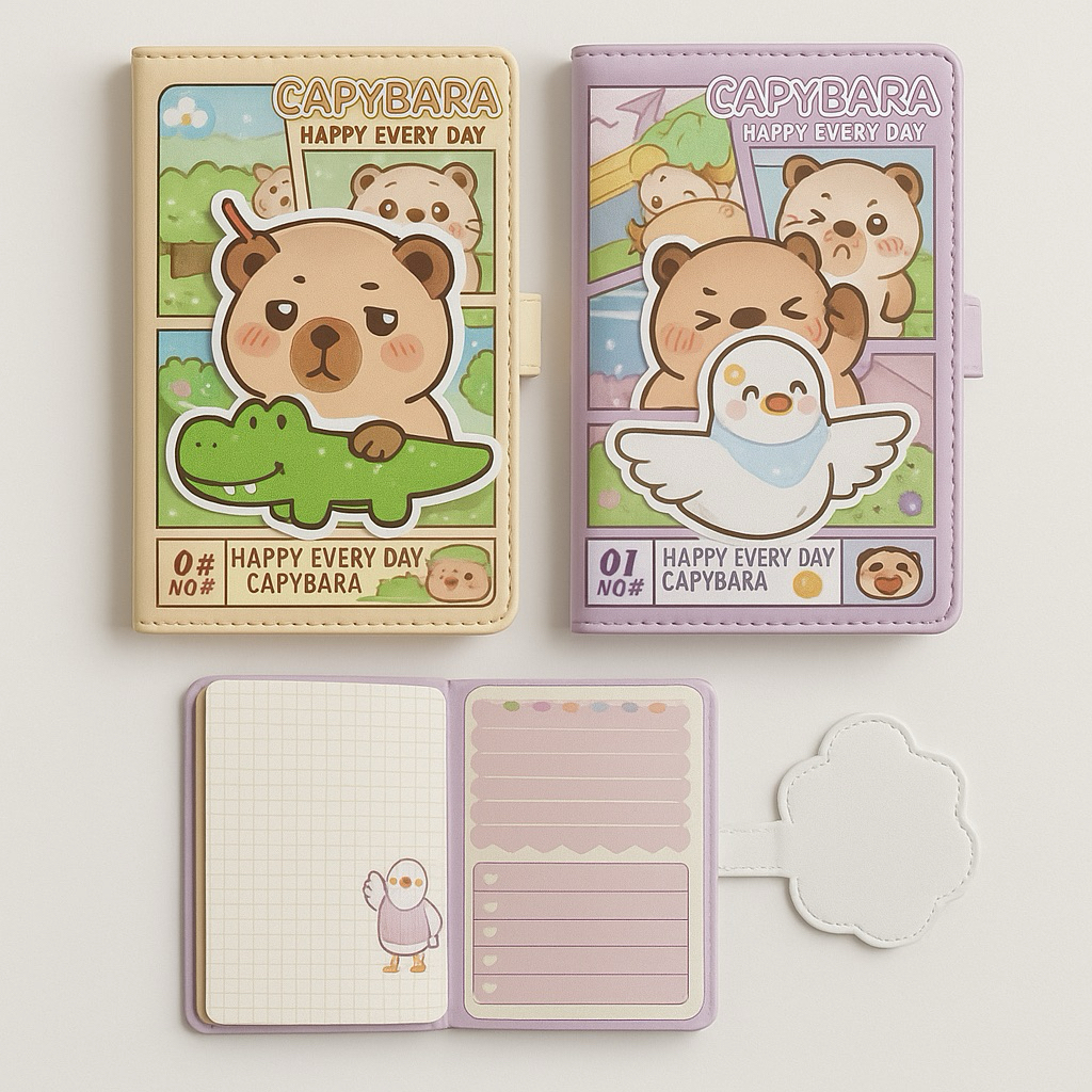 

Scoop Buku Tulis / Notebook A6 Capybara 71280500