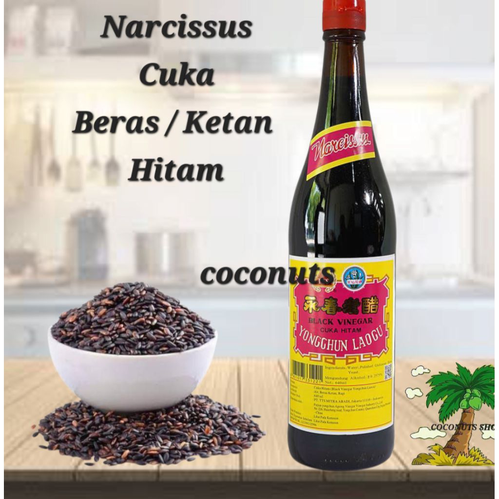 

Narcissus Black Vinegar / Cuka Hitam (250 Ml)