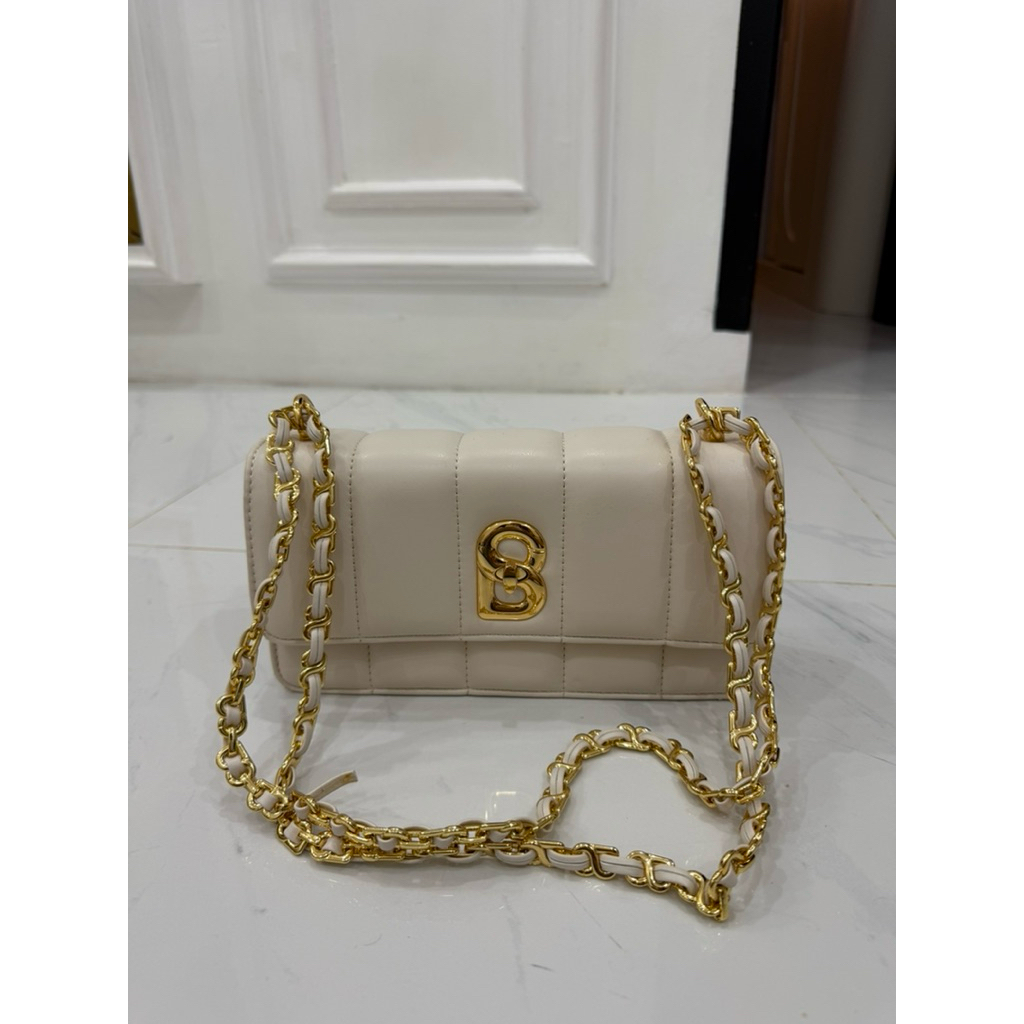 tas buttonscarves warna putih
